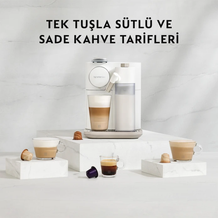 Nespresso F541 Gran Latissima Süt Çözümlü Kahve Makinesi, Siyah