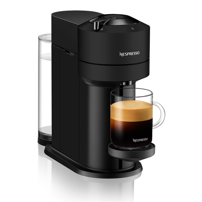 Nespresso Vertuo Next Mat Siyah Kahve Makinesi ve Süt Köpürtücü Aksesuar