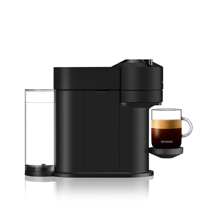 Nespresso Vertuo Next Mat Siyah Kahve Makinesi ve Süt Köpürtücü Aksesuar