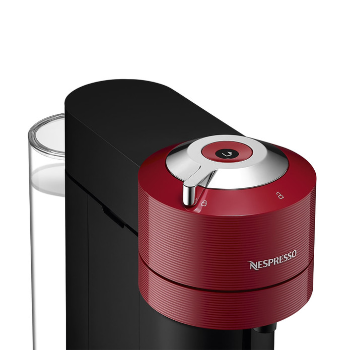 Nespresso Vertuo Next Vişne Kırmızısı Kahve Makinesi ve Süt Köpürtücü Aksesuar