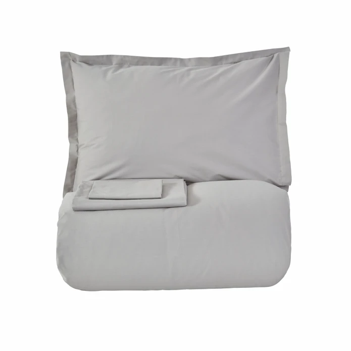 Karaca Home Cool Touch Basic Çift Kişilik Nevresim Takımı Gri
