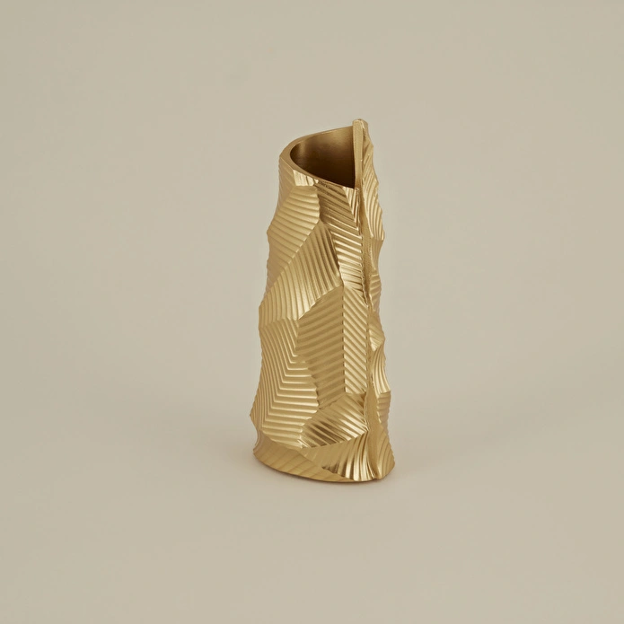 KARACA HOME LANA VAZO GOLD 9,5X6,3X22,5CM