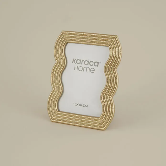Karaca Home Vendi Fotoğraf Çerçevesi Gold 17,5x22,8 Cm