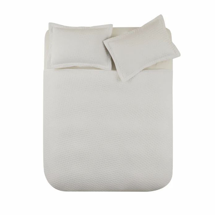 Karaca Home Breeze Soft Yatak Örtüsü Çift Kişilik Offwhite