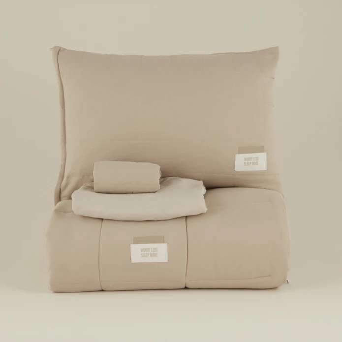 Karaca Home Relax Çift Kişilik Comfort Set/Uyku Seti Bej