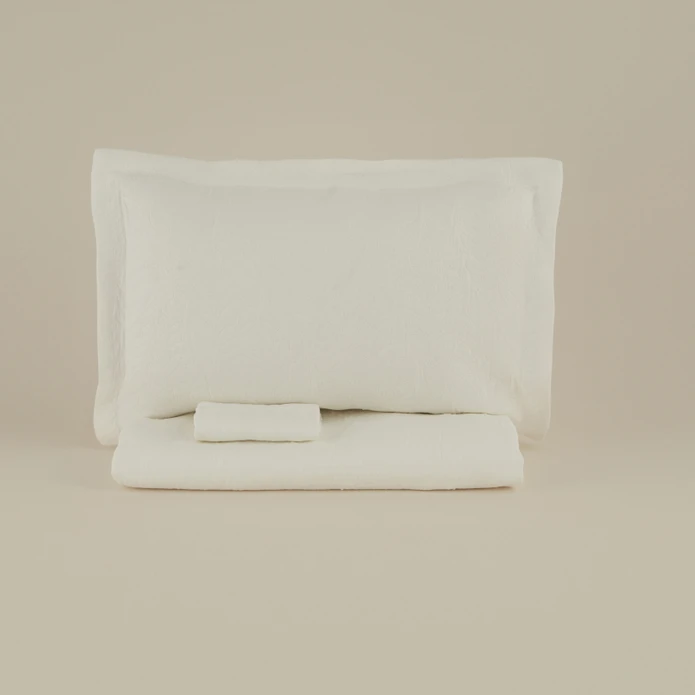 Karaca Home Serenity Çift Kişilik Yatak Örtüsü Seti Beyaz