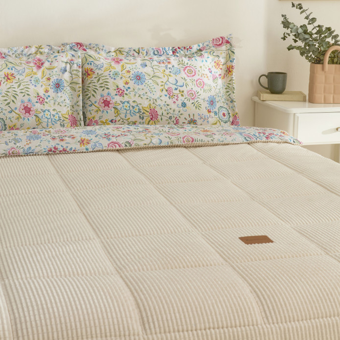 Karaca Home Ortiz Tek Kişilik Comfort Set Bej