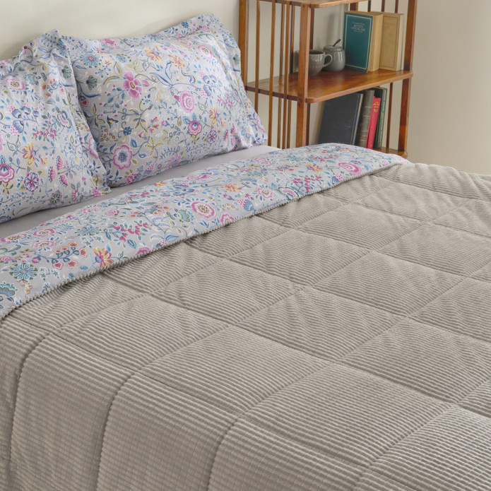 Karaca Home Ortiz Tek Kişilik Comfort Set Gri