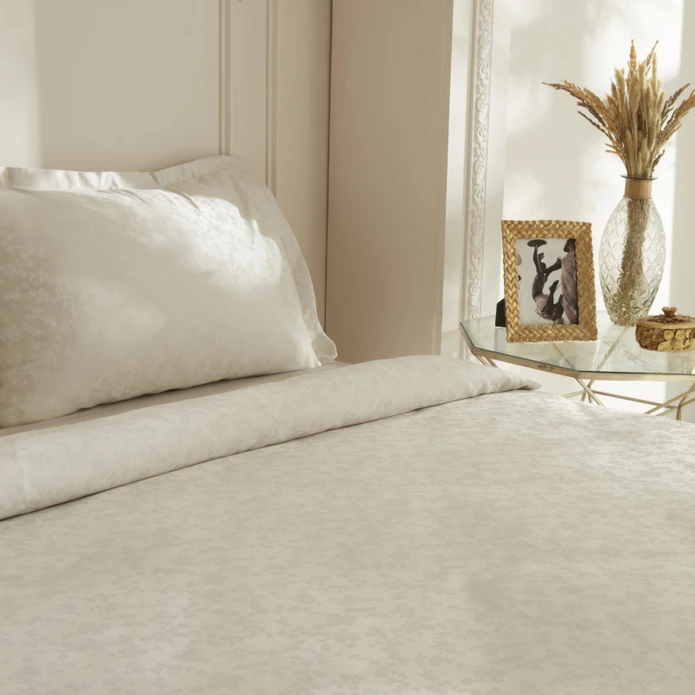 Karaca Home White Collection Venessa Çift Kişilik Nevresim Takımı Ekru 