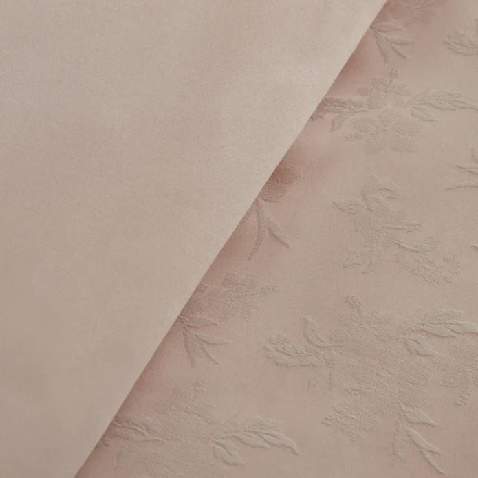 Karaca Home White Collection Viole Çift Kişilik Nevresim Takımı Pudra 