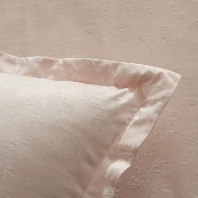 Karaca Home White Collection Viole Çift Kişilik Nevresim Takımı Pudra 