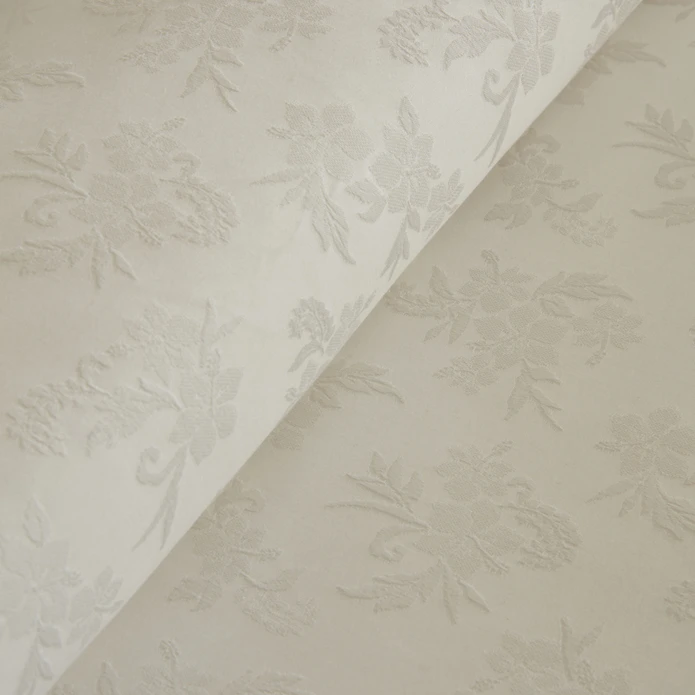 Karaca Home White Collection Viole Çift Kişilik Nevresim Takımı Beyaz