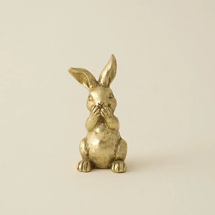 Karaca Home Helen Bunny Not Talking Biblo Gold 