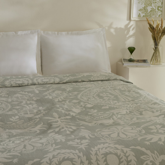 Karaca Home Avery Müslin Çift Kişilik Pike Takımı Mint