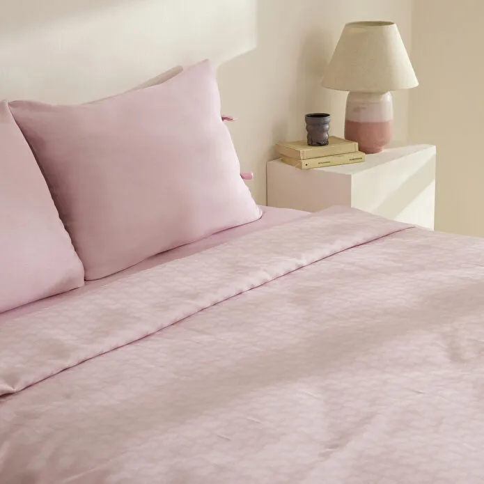 Karaca Home Sarra Britli Bambu Tek Kişilik Pike Takımı Pudra
