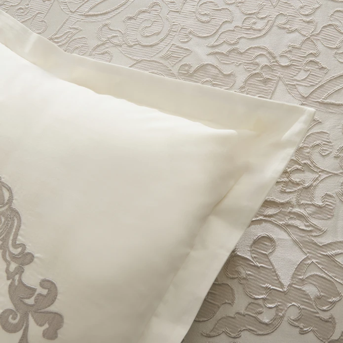 Karaca Home Grace 8 Parça Çift Kişilik Çeyiz Seti Gri 