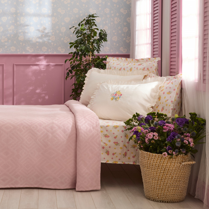 Karaca Home Astra Nish Set Çift Kişilik Pike Takımı Multicolor