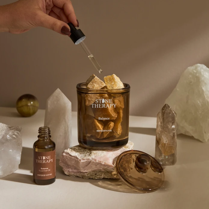 Karaca Home Stone Theraphy Kristal Koku Taşı Seti Balance