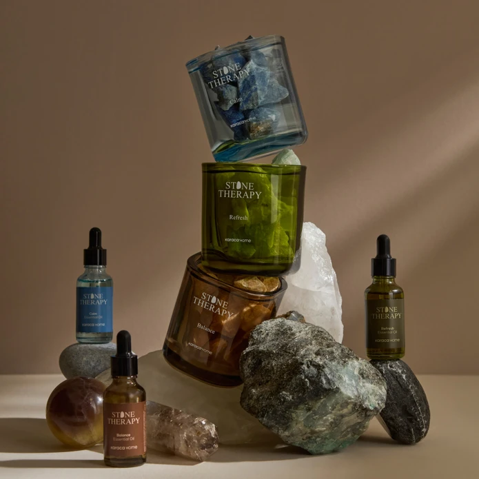 Karaca Home Stone Theraphy Kristal Koku Taşı Seti Balance
