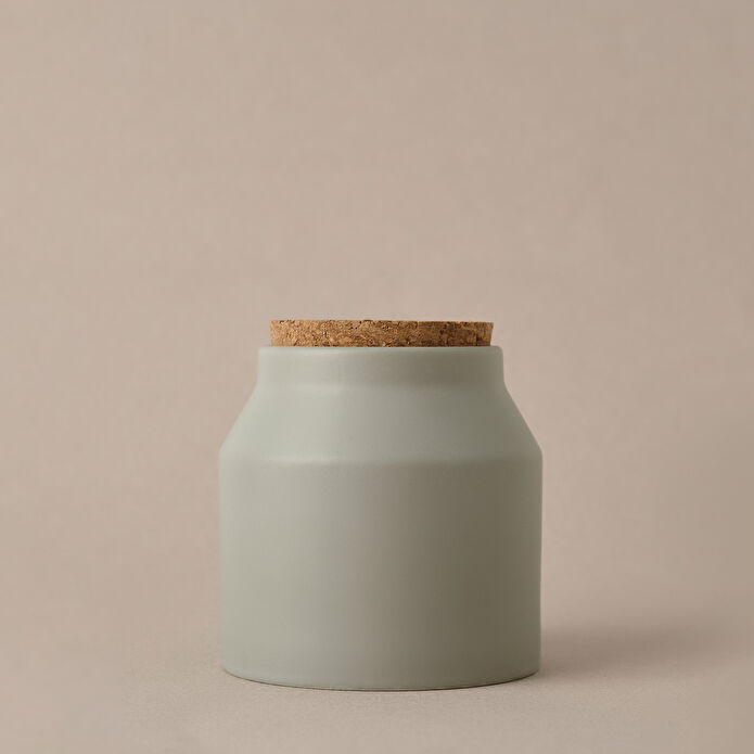 Cooklife Kavanoz Stoneware Açık Yeşil 500 ml