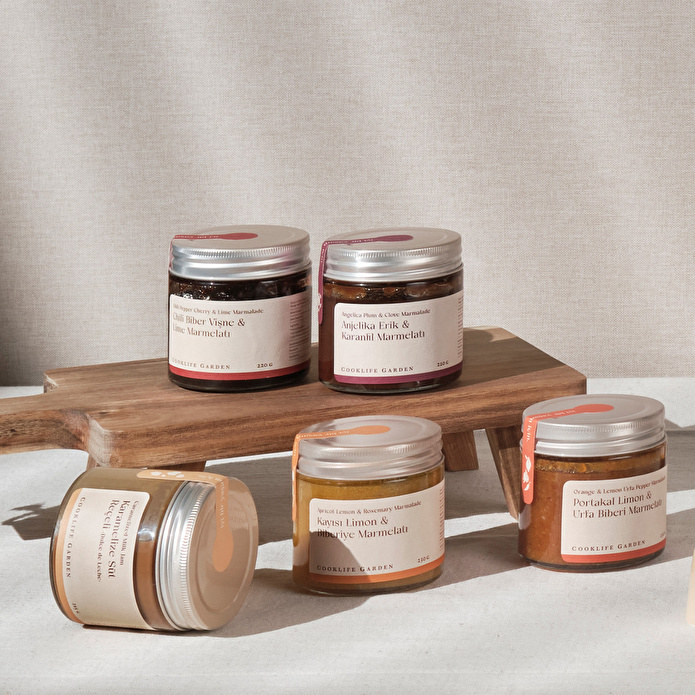 Cooklife Garden Portaka & Limon & Urfa Biberi Mermelatı 230gr