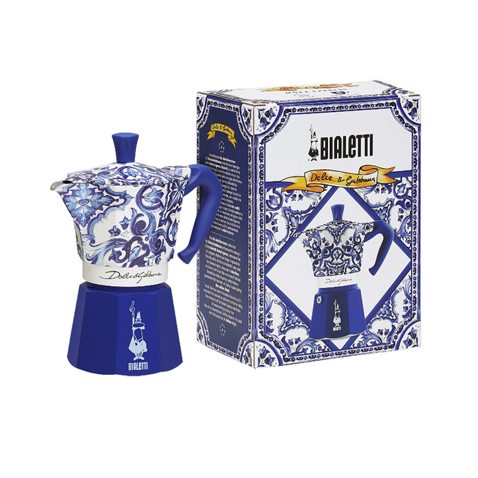 Bialetti Moka Express Dolce Gabbana Akdeniz Serisi 3 Cup