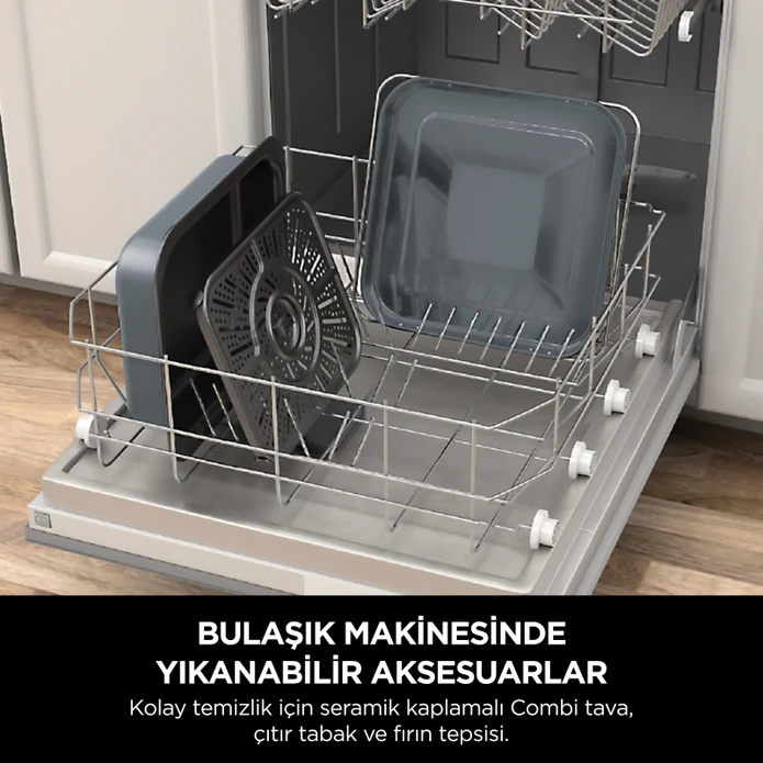 Ninja Combi All in One Multicooker Fırın ve Az Yağlı Pişirici Airfryer 12,5 L