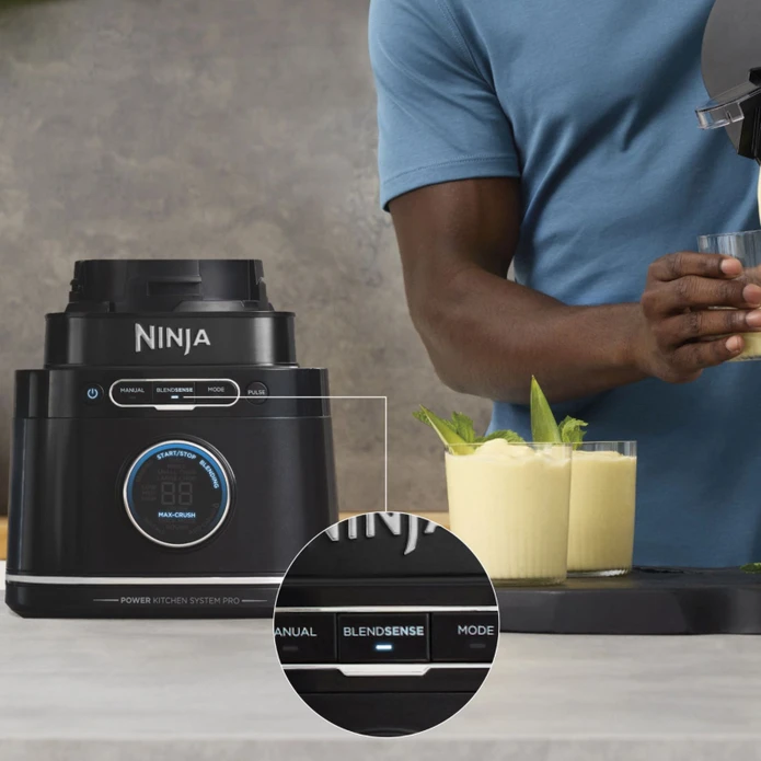 Ninja Detect™ Duo® BlendSense™ Power Blender + Smoothie Makinesi Siyah