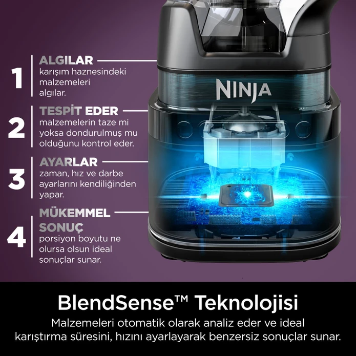 Ninja Detect™ BlendSense™ Power Blender Mutfak Sistemi