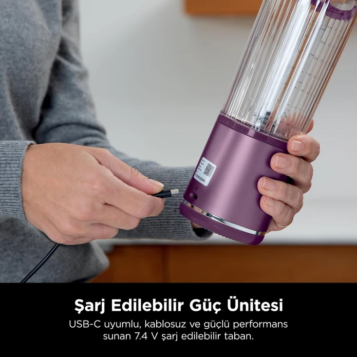 Ninja Blast Taşınabilir Blender Mor