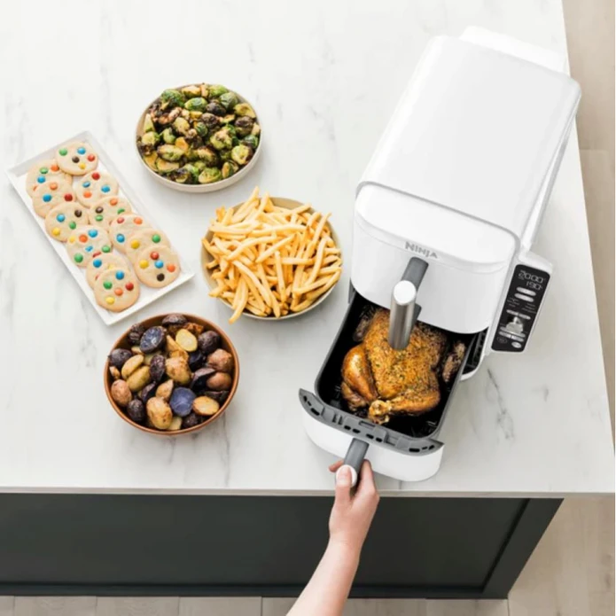 Ninja Double Stack Çift Hazneli XL Air Fryer Beyaz 9.5L 