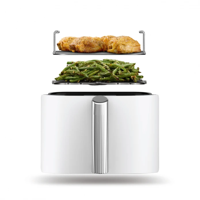 Ninja Double Stack Çift Hazneli XL Air Fryer Beyaz 9.5L 