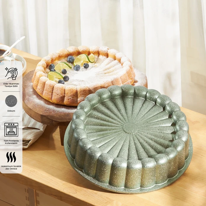 Emsan Daisy Kek Kalıbı Yeşil