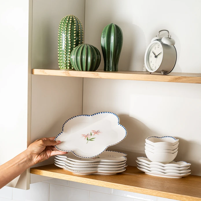 Emsan Lilium Porselen 32 Parça 6 Kişilik Kahvaltı/Servis Takımı