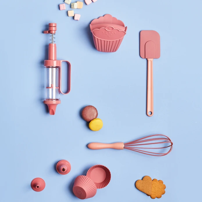 Emsan Pastry Chef Gift Pasta Hazırlık Seti Pembe