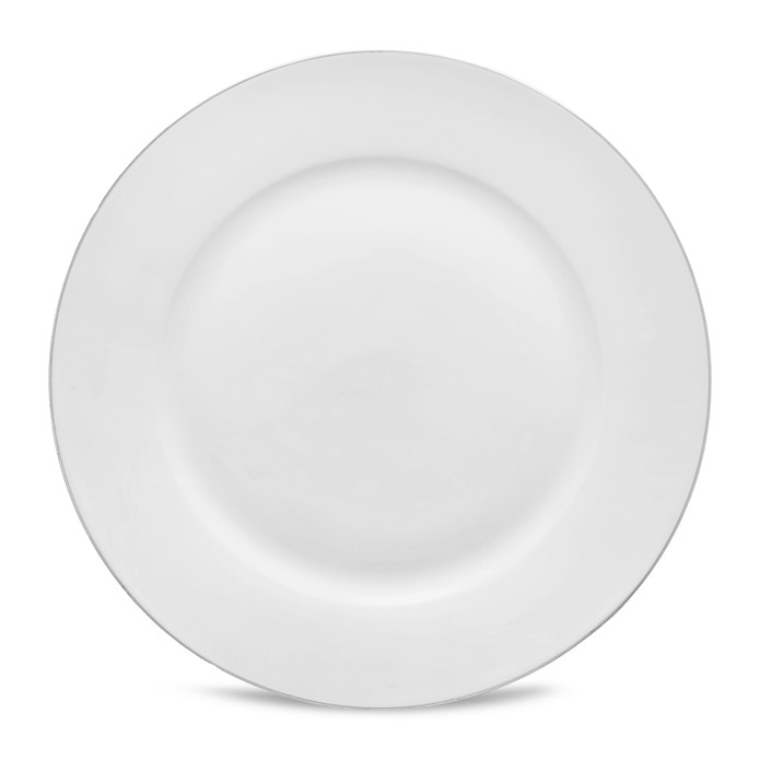 Emsan New Bone Frezya 56 Parça 12 Kişilik Yuvarlak Yemek Takımı Platin