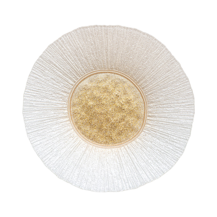 Emsan Golden 6 Kişilik Cam Pasta Seti 21 cm