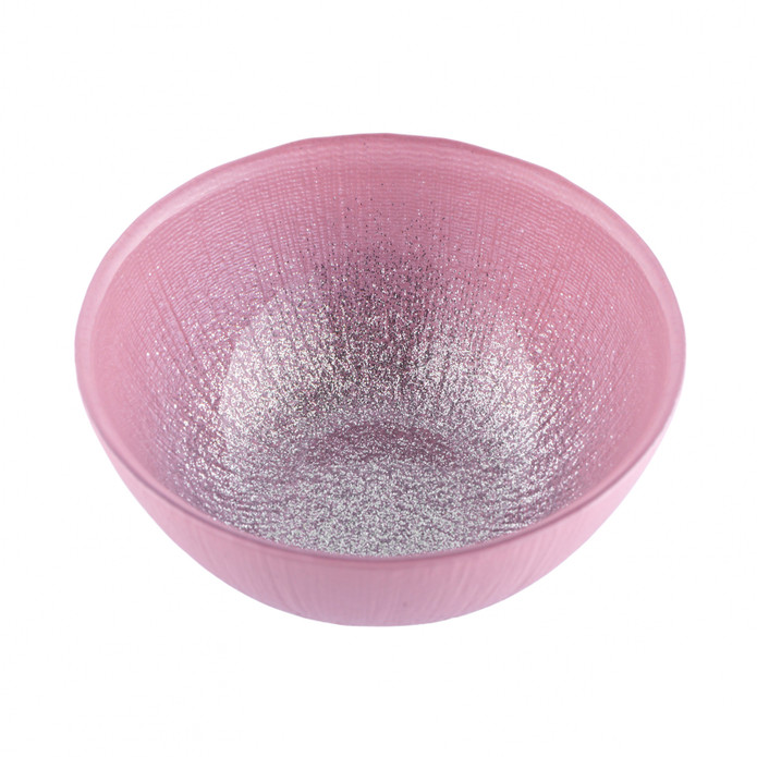 Emsan Pastel 4 Parça Cam Kase 10 cm Pembe