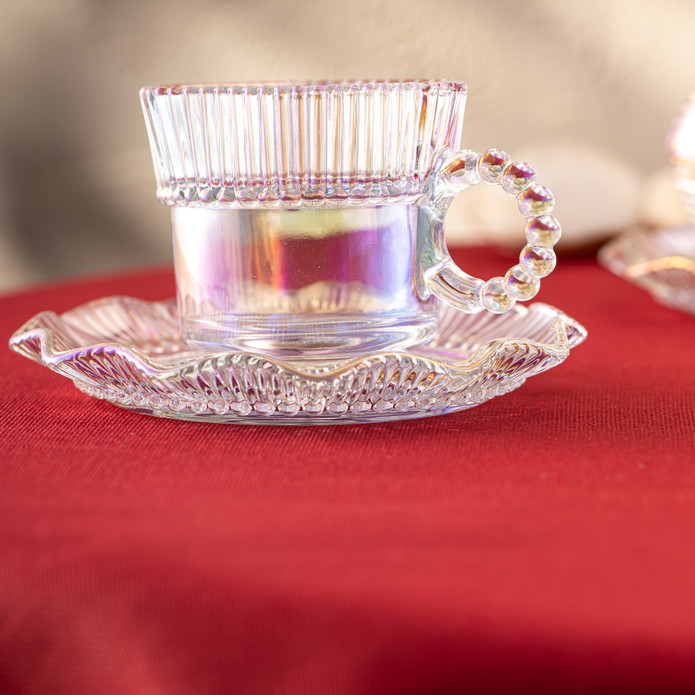 Emsan Hatrı Var Gökkuşağı 80 ml 6'lı Kahve Fincan Takımı