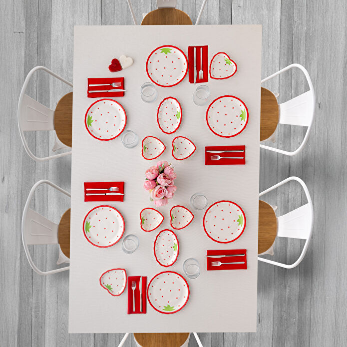 Emsan Loveberry 14 Parça 6 Kişilik Kahvaltı Takımı