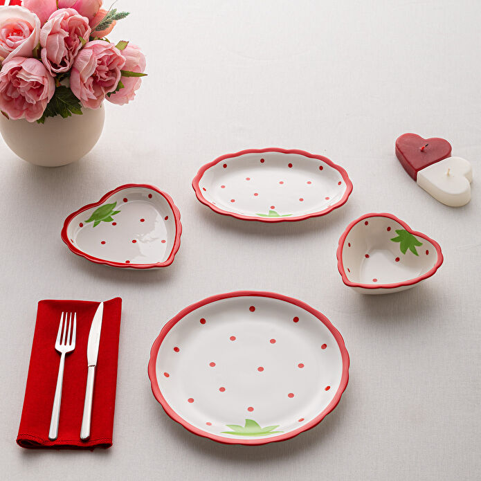 Emsan Loveberry 14 Parça 6 Kişilik Kahvaltı Takımı