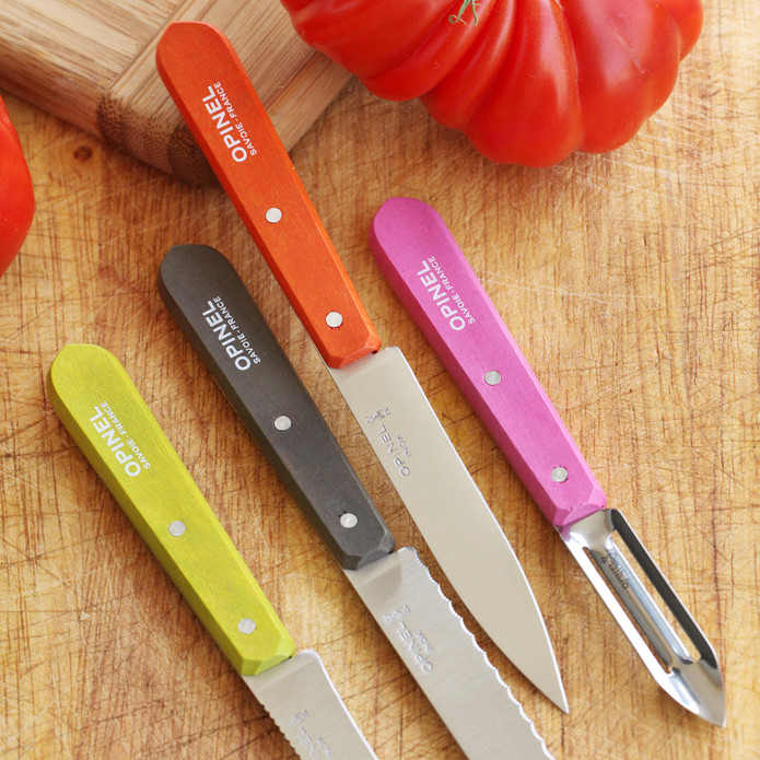 Opinel Essential Küçük Mutfak Bıçağı Seti Renkli
