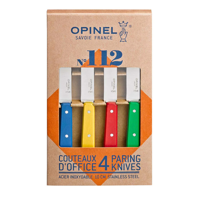 Opinel Les Essentials 4 Renk Soyma Bıçağı N 112 Renkli