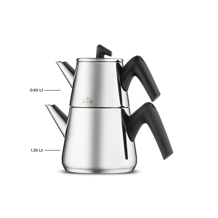 Jumbo Ground Midi Steel Çaydanlık Takımı