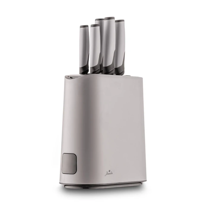 Jumbo Smart Grey Standlı 5li Bıçak Seti
