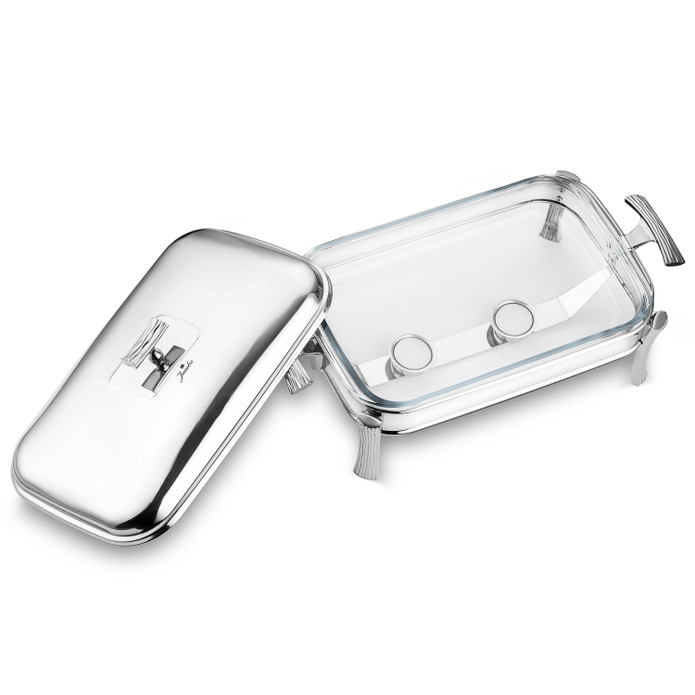 Jumbo Herencia Isıtmalı Servis Seti 2L Silver