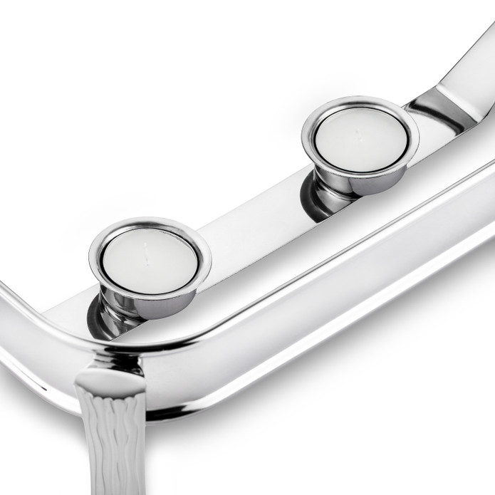 Jumbo Herencia Isıtmalı Servis Seti 2L Silver