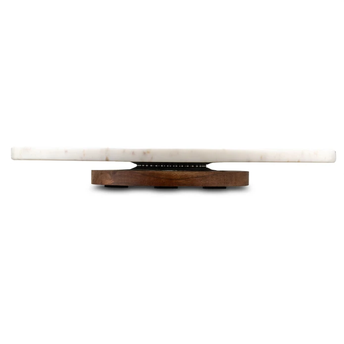 Jumbo Romano Mermer Servislik 14 x 14 x 1,76 cm Beyaz