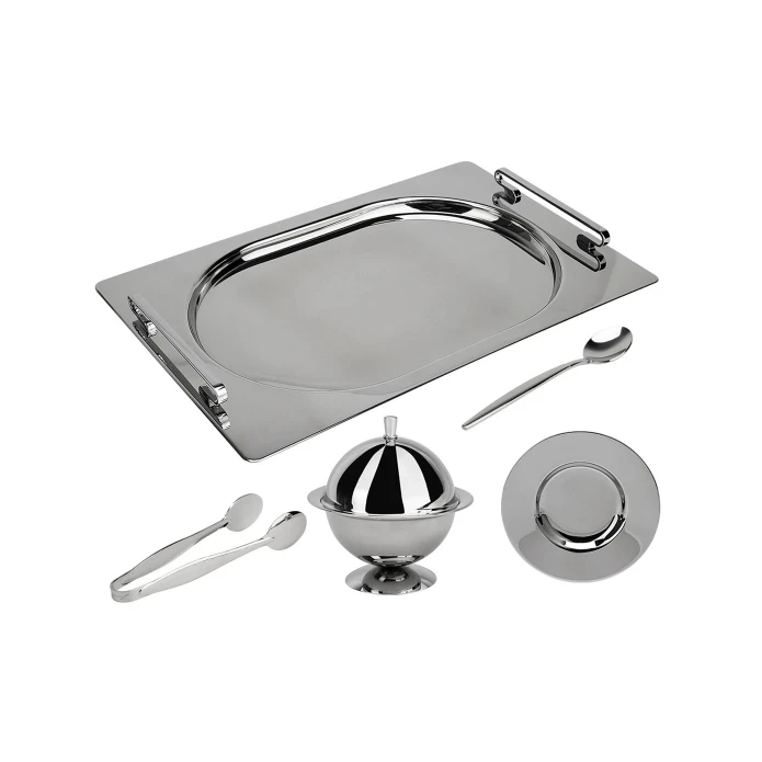 Jumbo New 9000 28 Parça Oval Çay Seti Çelik