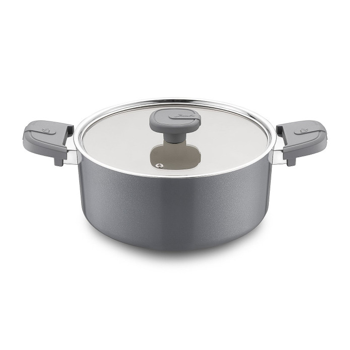 Jumbo Swiss Crystal 7 Parça Tencere Seti Grey